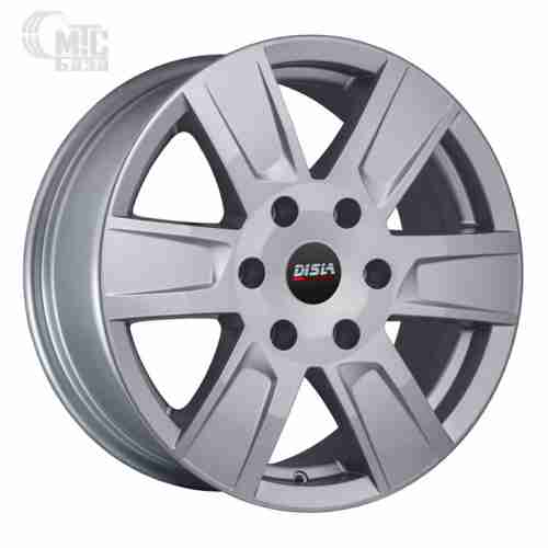 Disla Cyclone 7,5x17 6x139,7 ET40 DIA67,1 (silver)
